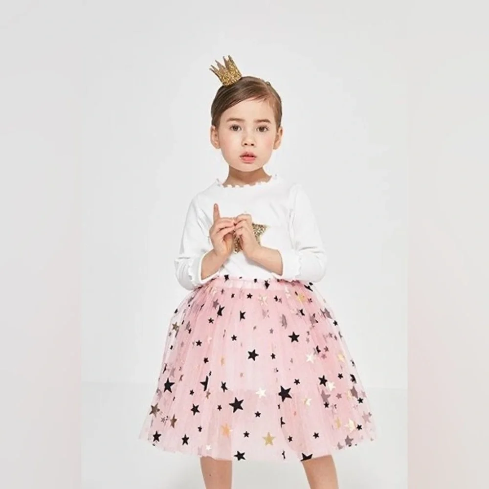 Petite Hailey Mia Star Dress 4T - Picture 1 of 6